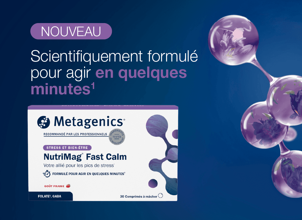 METAGENICS FR STRESS MOOD NUTRIMAG FAST CALM BANNER HOMEPAGE